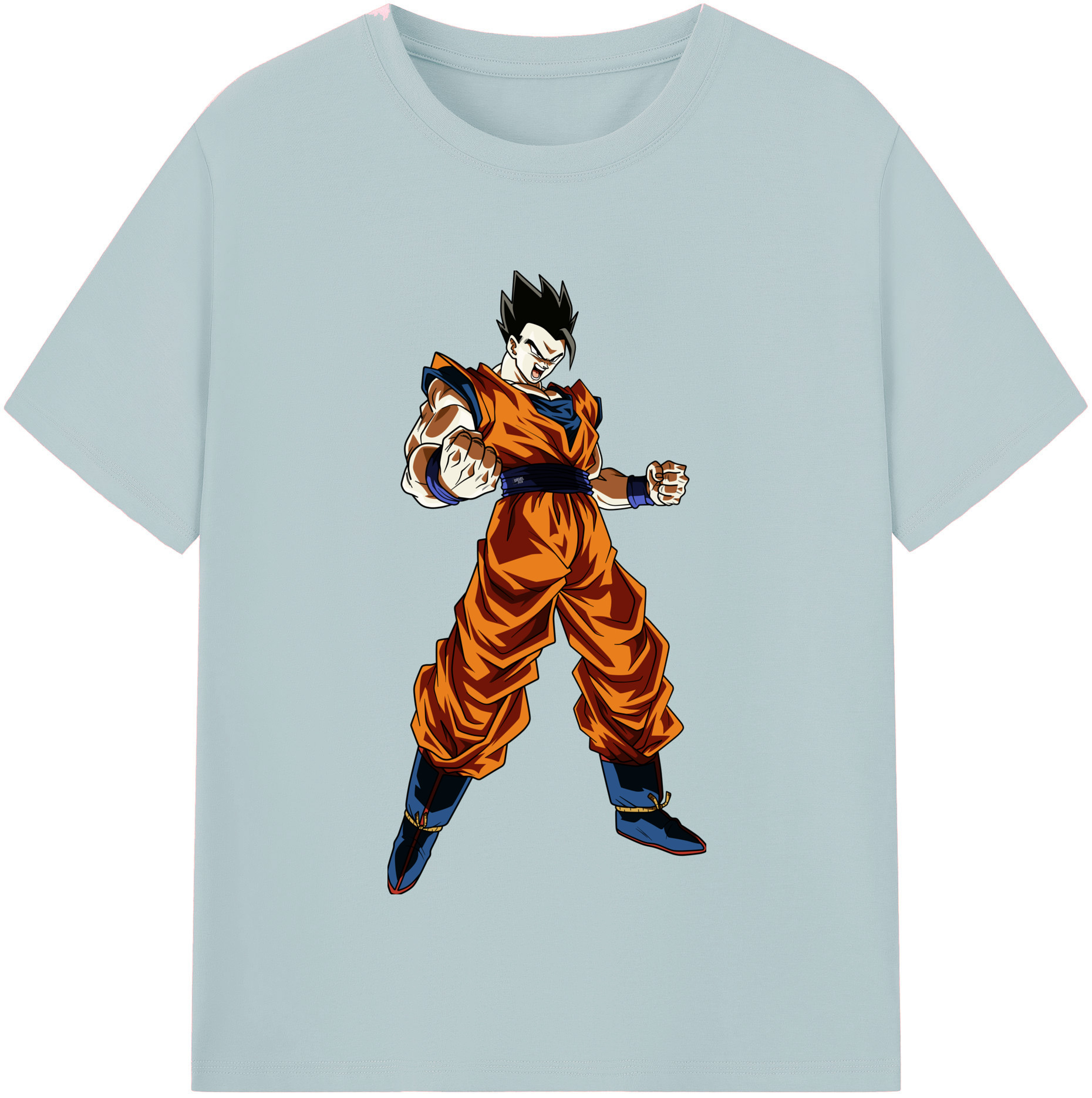 （画像用） ドラゴンボール 孫 悟飯（そんごはん）DRAGON BALL Son Gohan 綿100％半袖Tシャツ（フロントプリント）